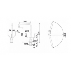 Bateria Blanco FINESS chrom 512 322